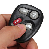 4 Knopf entfernter Zugangschlüssel keyless Uhrkettenfallschale clicker polstert für gm aus